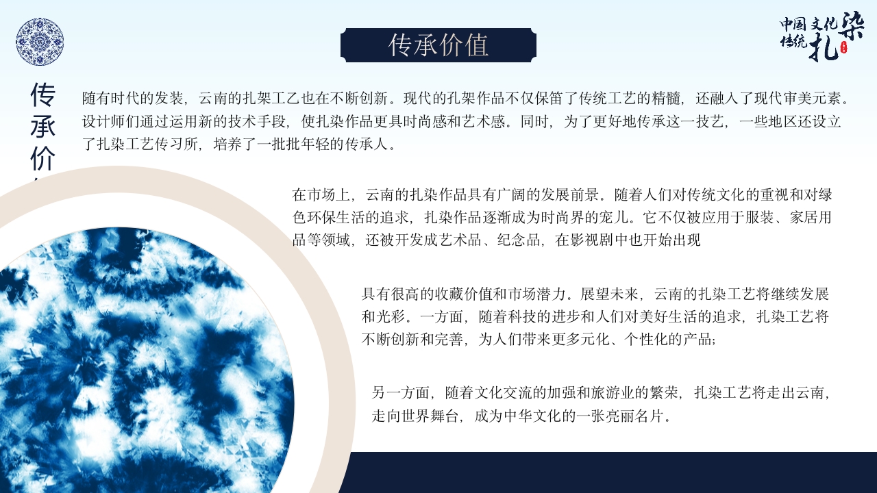 中国传统文化“扎染”介绍PPT课件23