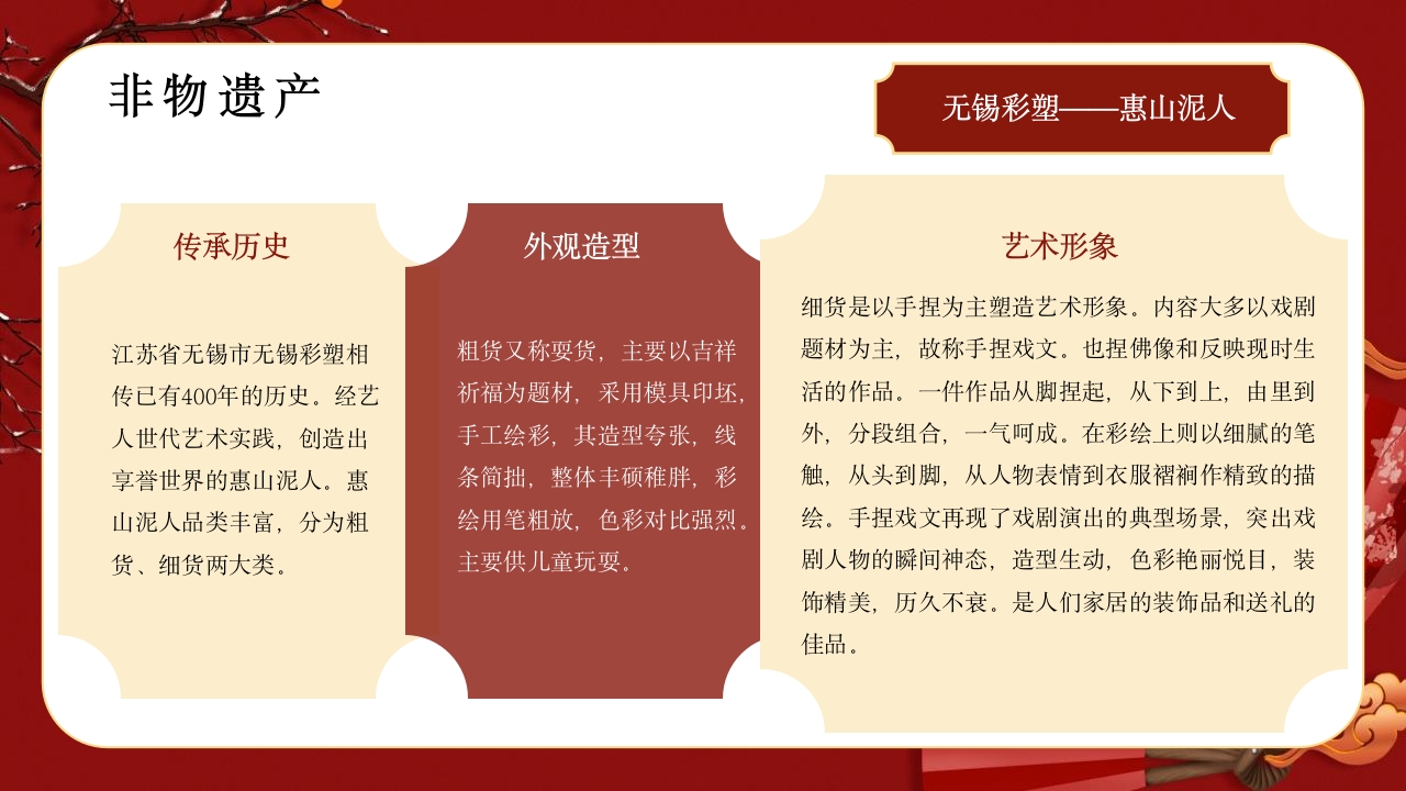 “泥塑”非遗文化传承介绍PPT课件22