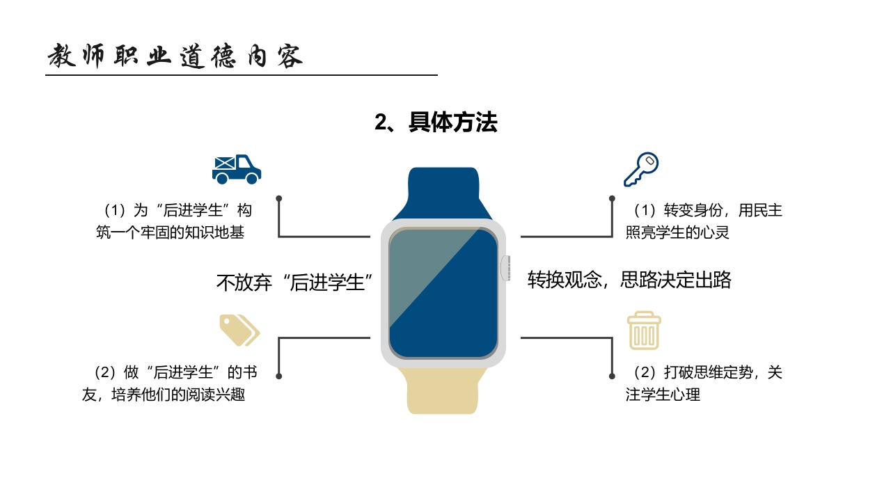 师德师风教育主题班会PPT课件27