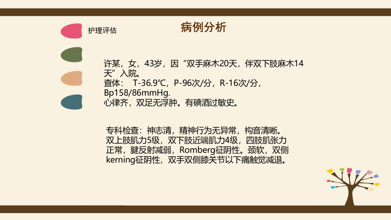 格林巴利综合症的护理查房PPT课件9