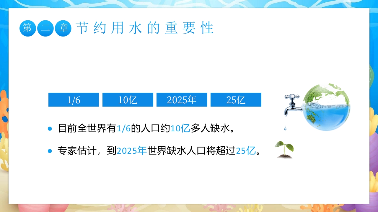 世界水日中国水周主题班会PPT课件11