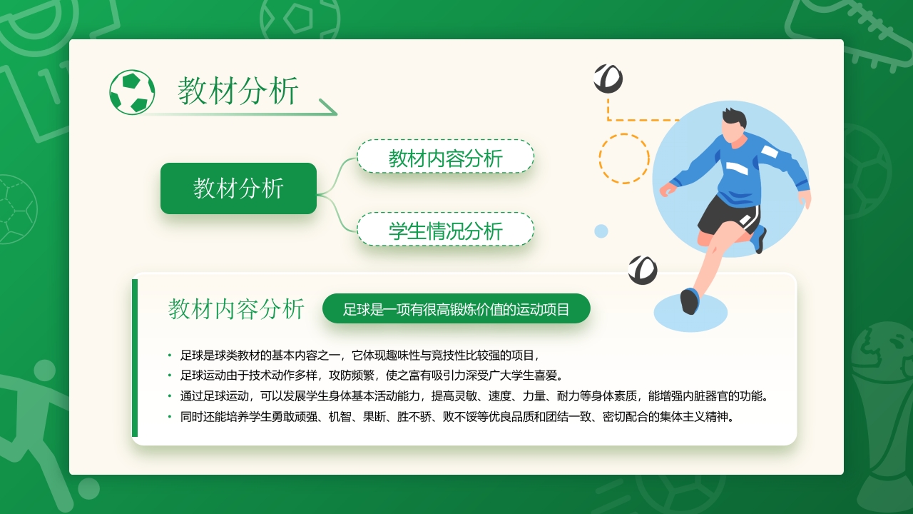 高中体育足球说课PPT课件6
