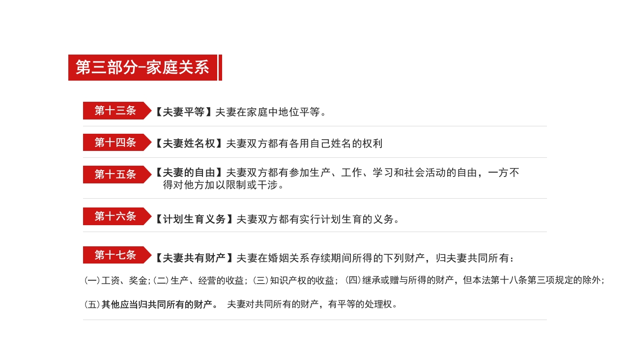中国人民共和国婚姻法PPT课件10