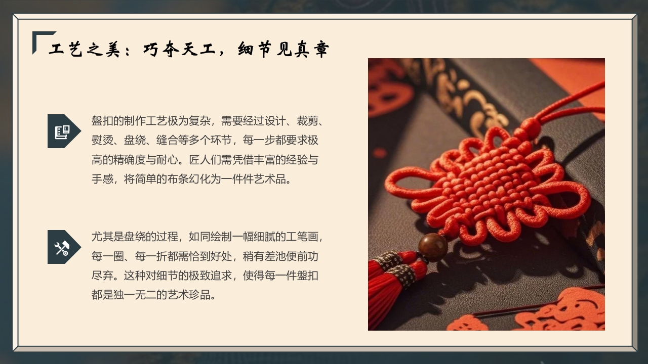 “非遗盘扣”中国非遗文化盘扣介绍PPT课件21