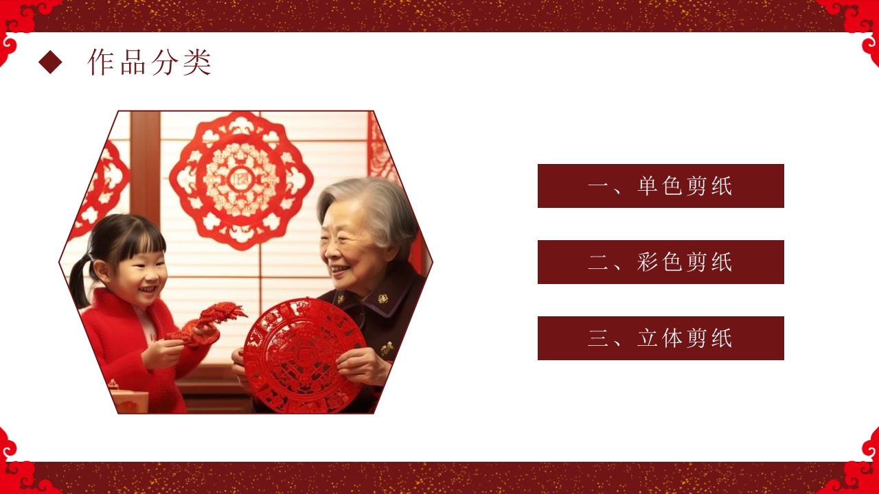 中国非物质文化遗产剪纸介绍PPT课件11