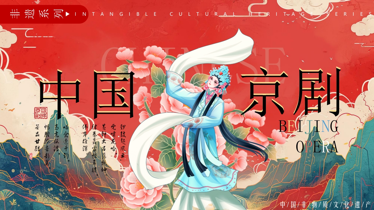 中国京剧文化介绍PPT课件