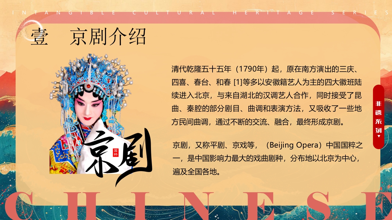 中国京剧文化介绍PPT课件4