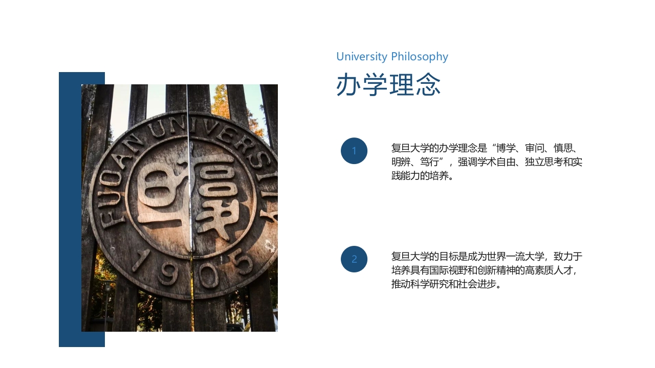 复旦大学介绍学校招生宣传简介PPT课件6