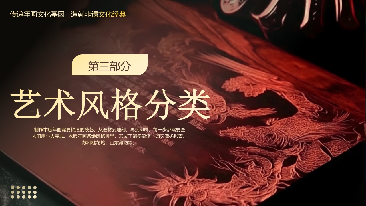 中国非物质文化遗产木版年画介绍PPT课件10