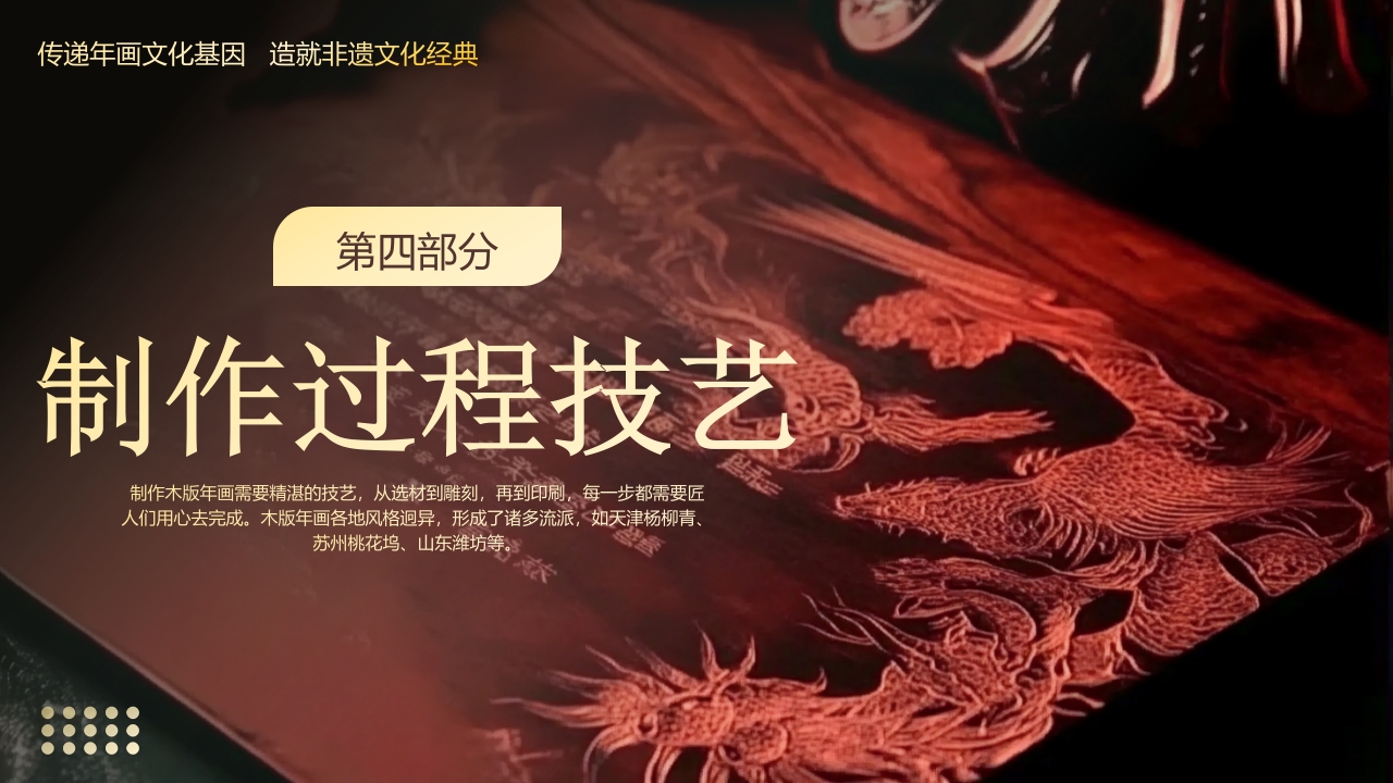 中国非物质文化遗产木版年画介绍PPT课件19