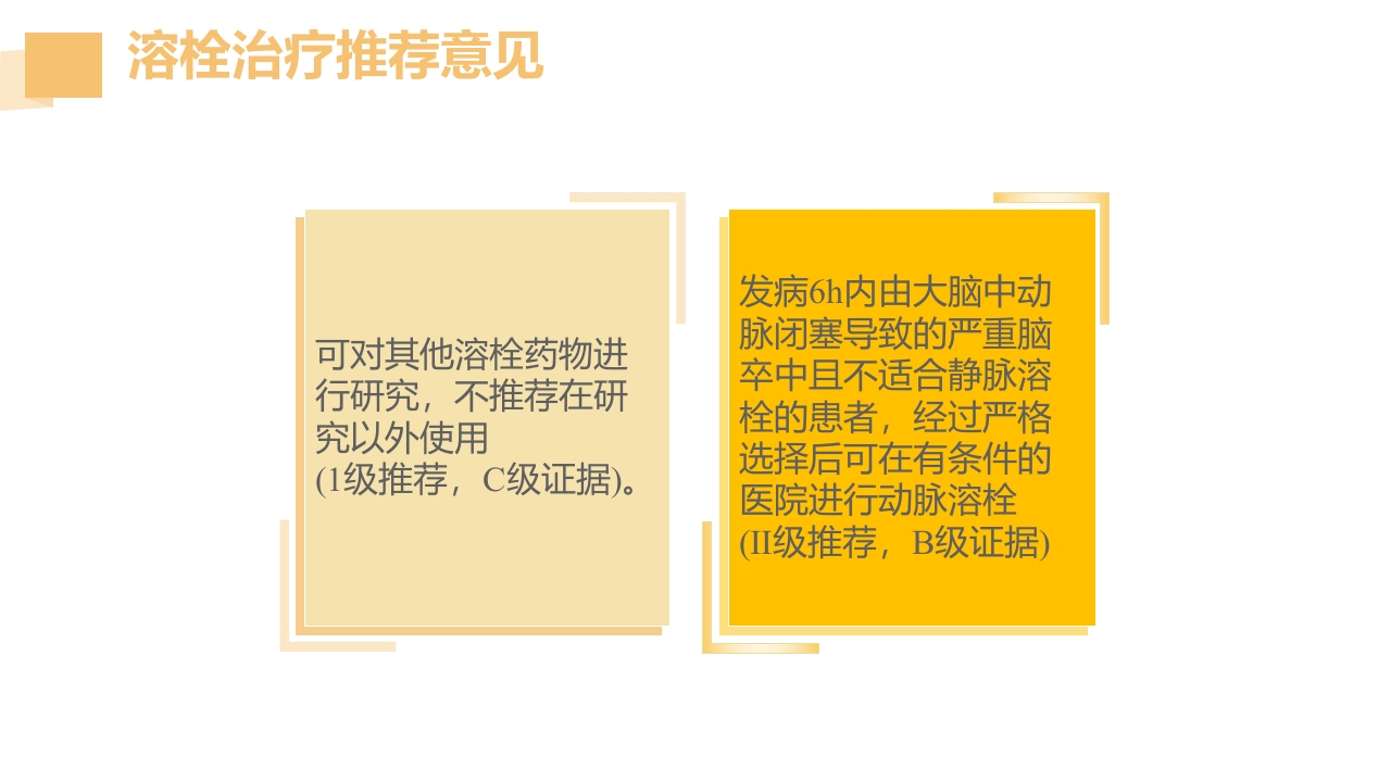 急性脑梗死的溶栓及抗栓治疗PPT课件20