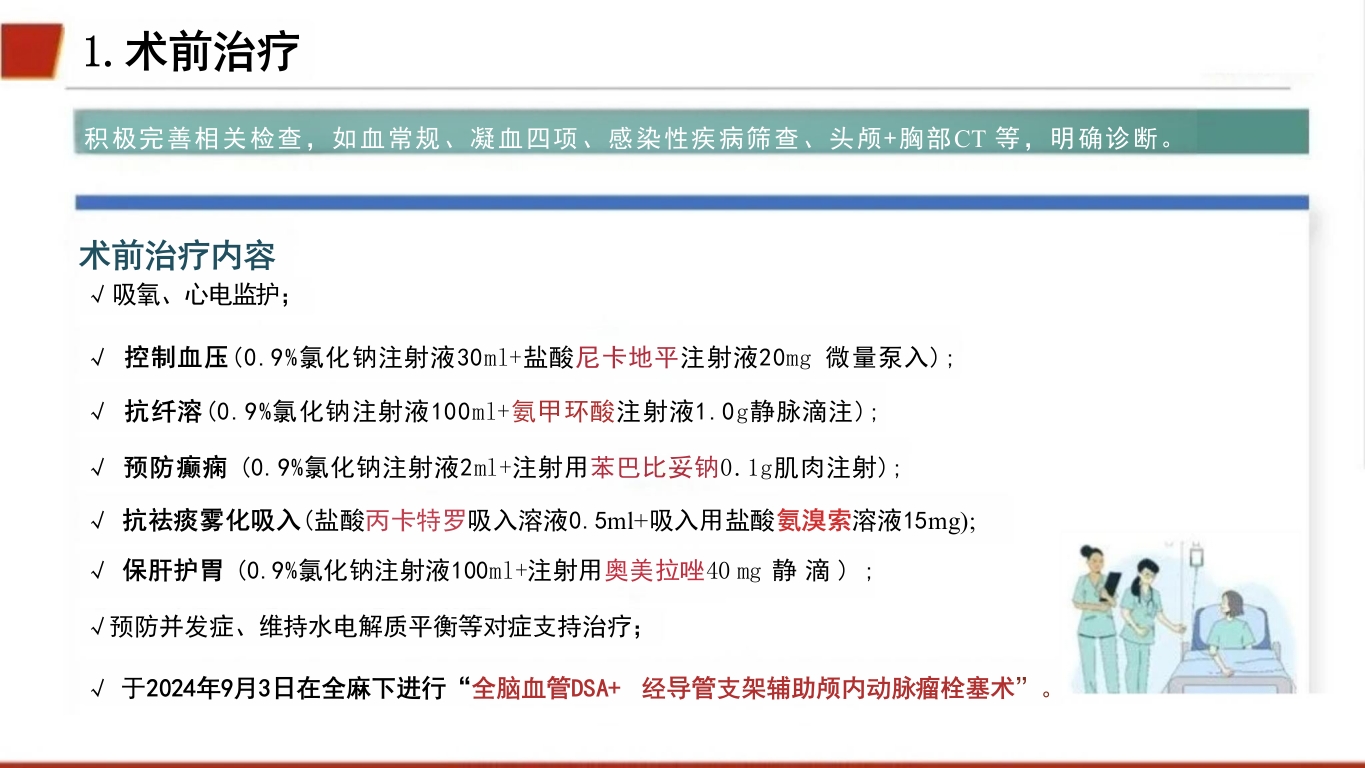 临床颅内动脉瘤破裂伴蛛网膜下腔出血的个案护理24