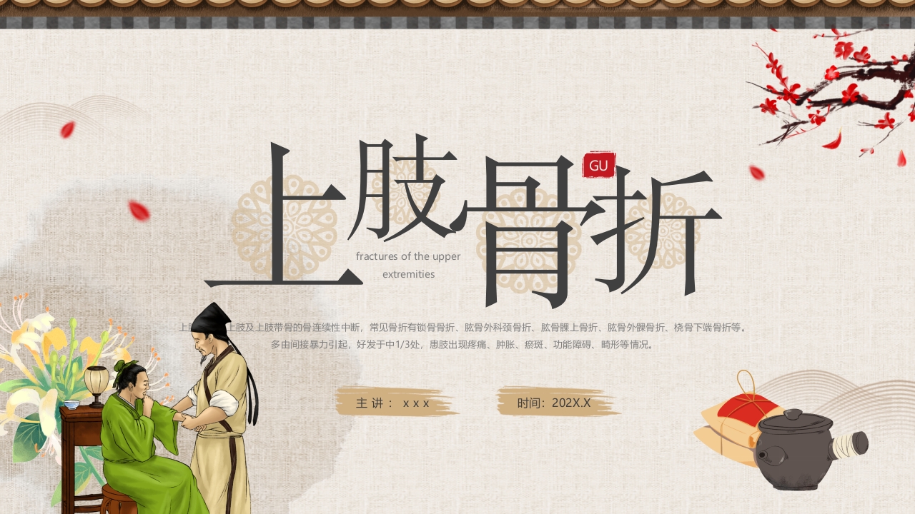 中医伤科上肢骨折护理查房PPT课件
