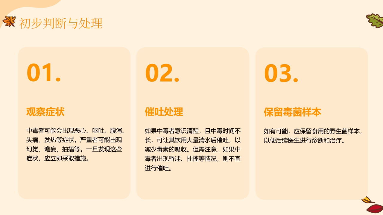 野生菌中毒急救PPT课件16