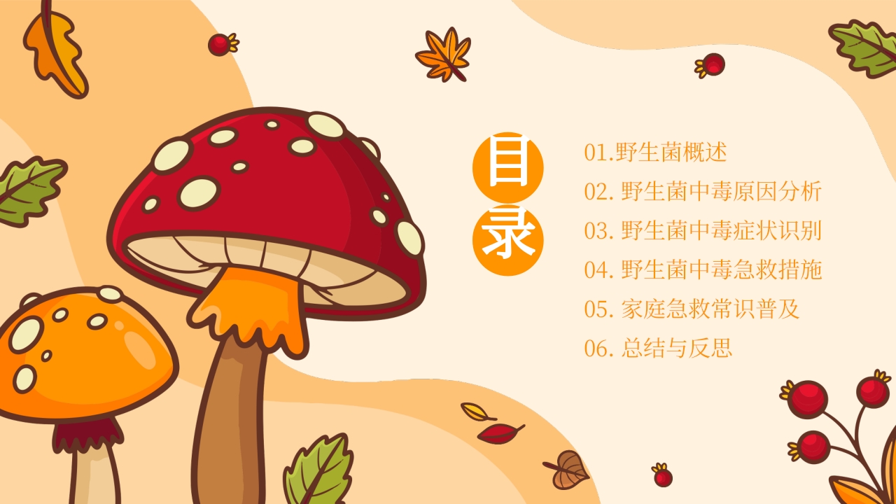 野生菌中毒急救PPT课件2