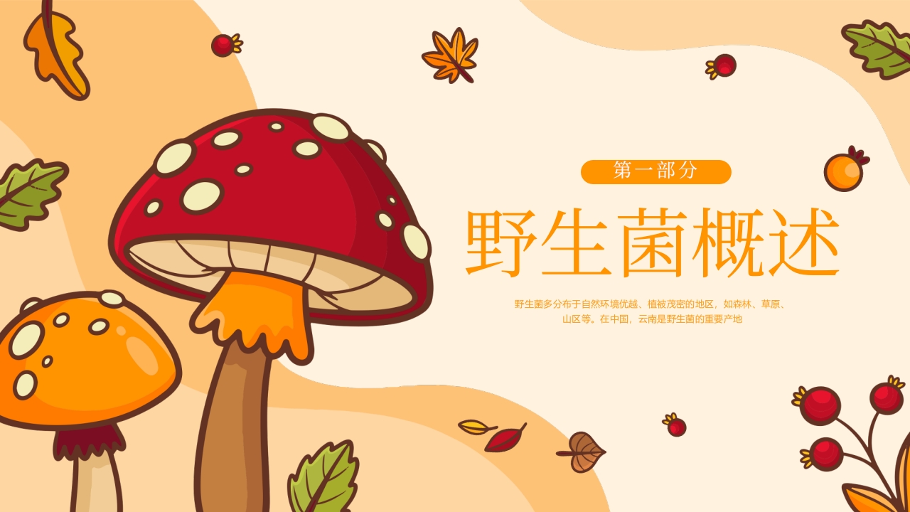 野生菌中毒急救PPT课件3