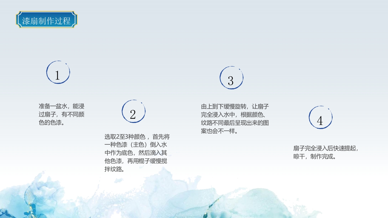 “探寻非遗漆扇之美”非遗文化介绍PPT8