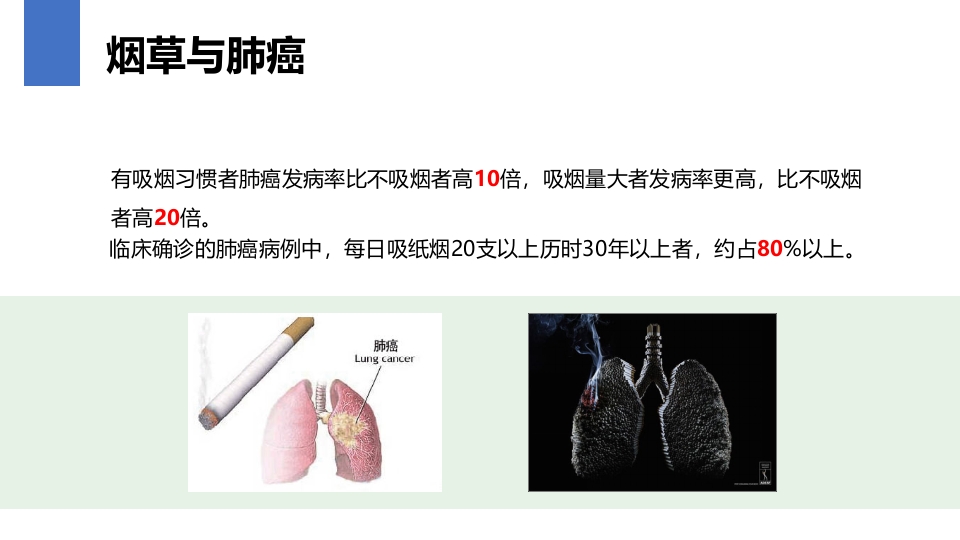 肺癌的早期诊断与防治PPT课件8