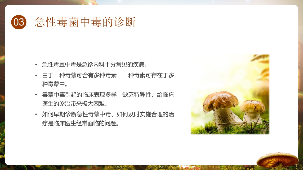 野生菌中毒的临床救治PPT课件22