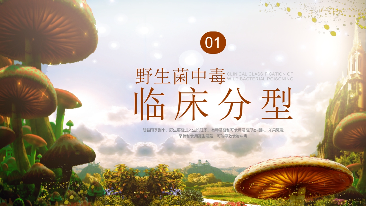 野生菌中毒的临床救治PPT课件3
