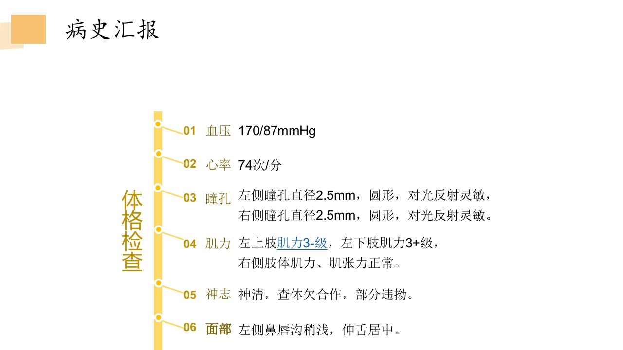 一例卒中后情绪障碍患者的病例讨论PPT课件5