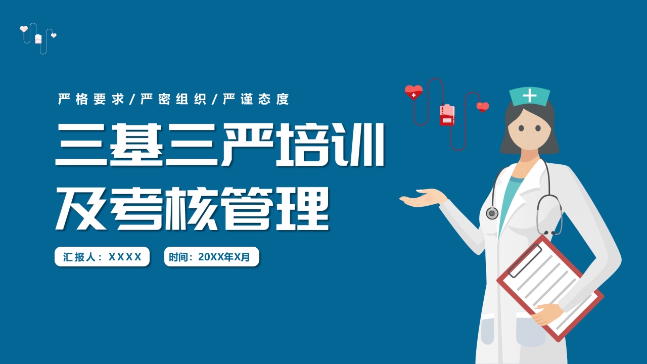 医疗三基三严培训及考核管理PPT课件
