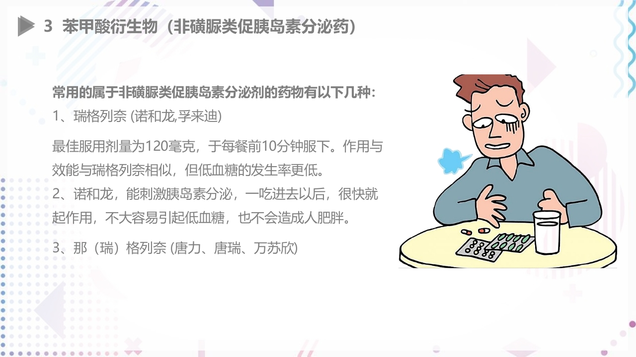 糖尿病口服用药指导大全PPT课件27