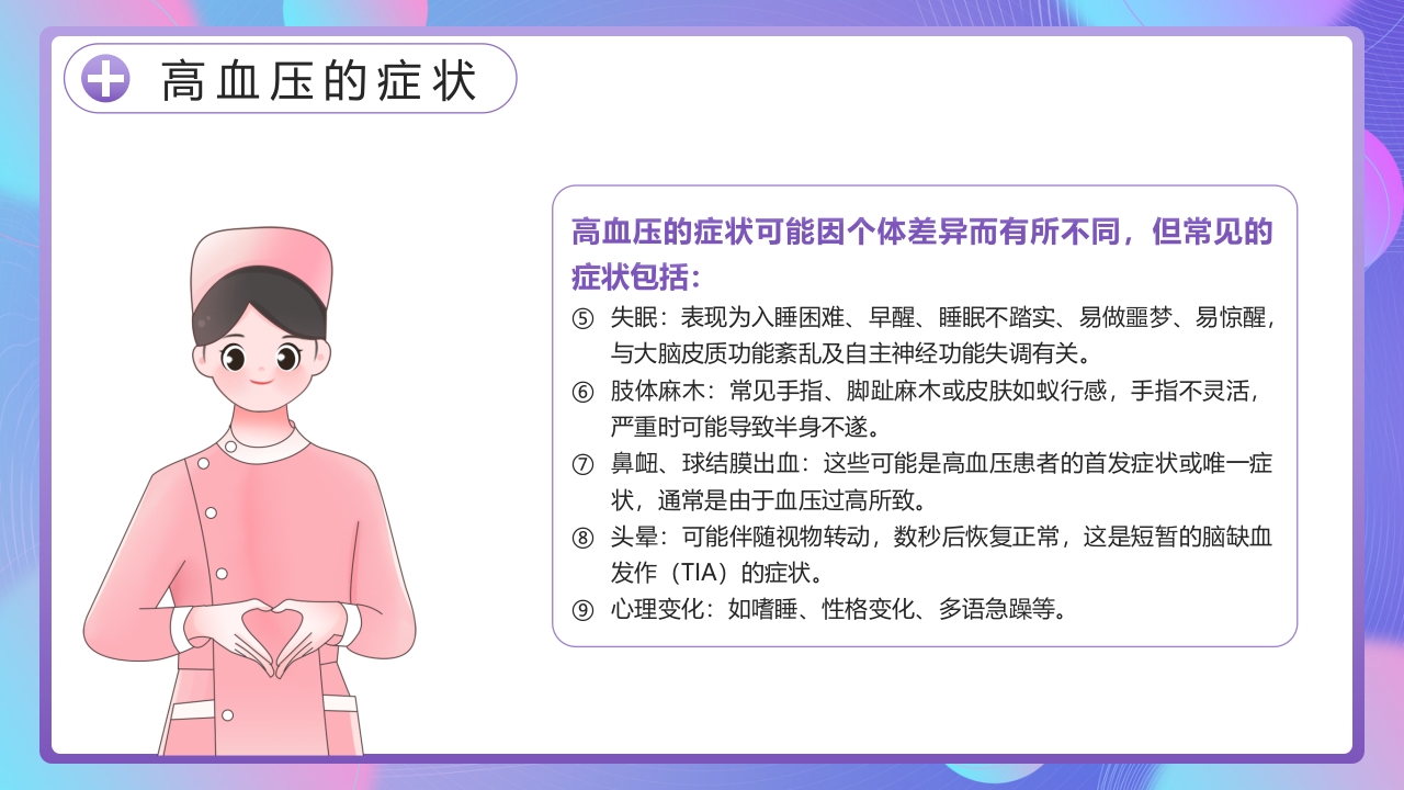 全国高血压日PPT课件10