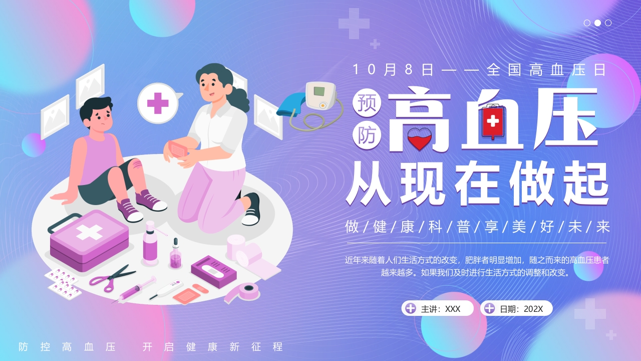 全国高血压日PPT课件20