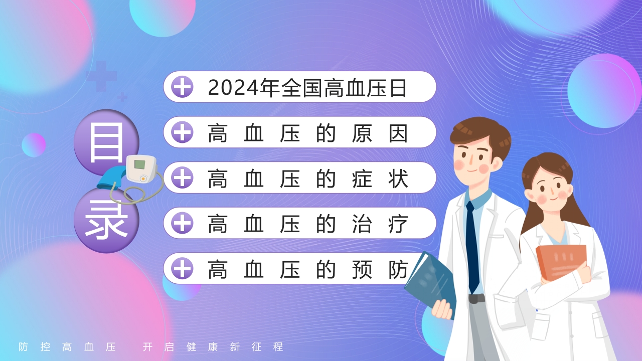 全国高血压日PPT课件2