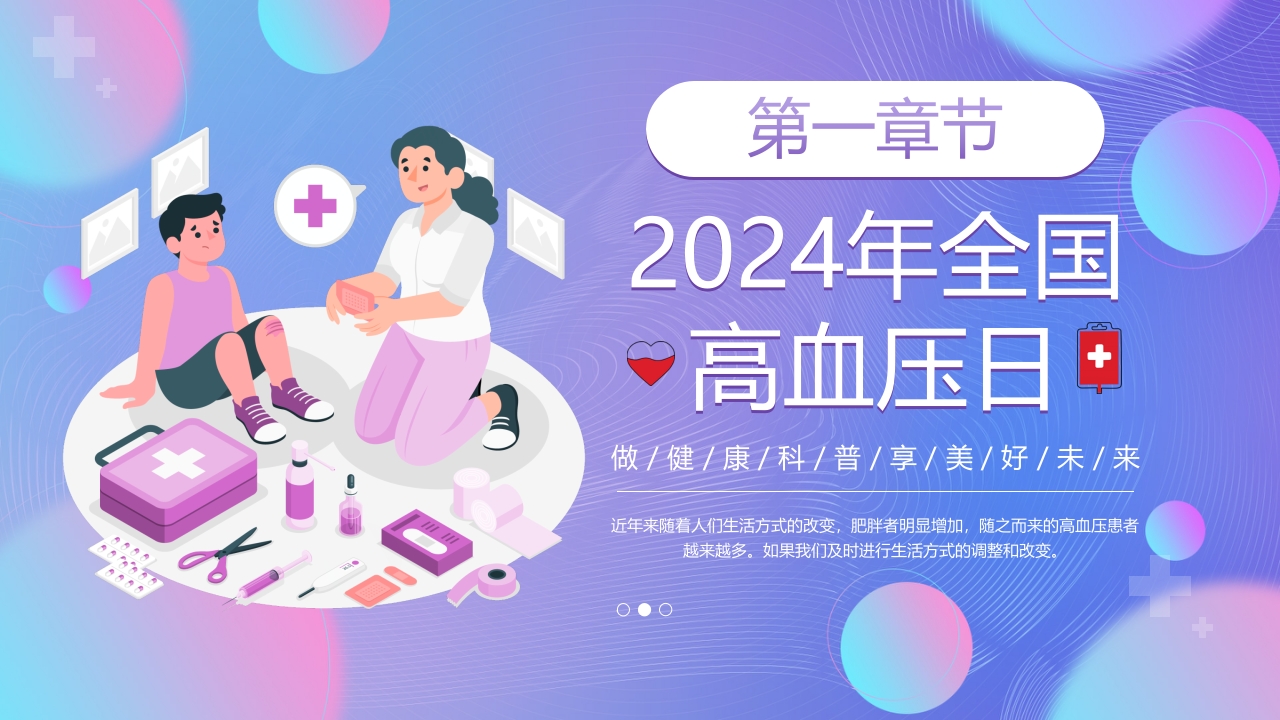 全国高血压日PPT课件3