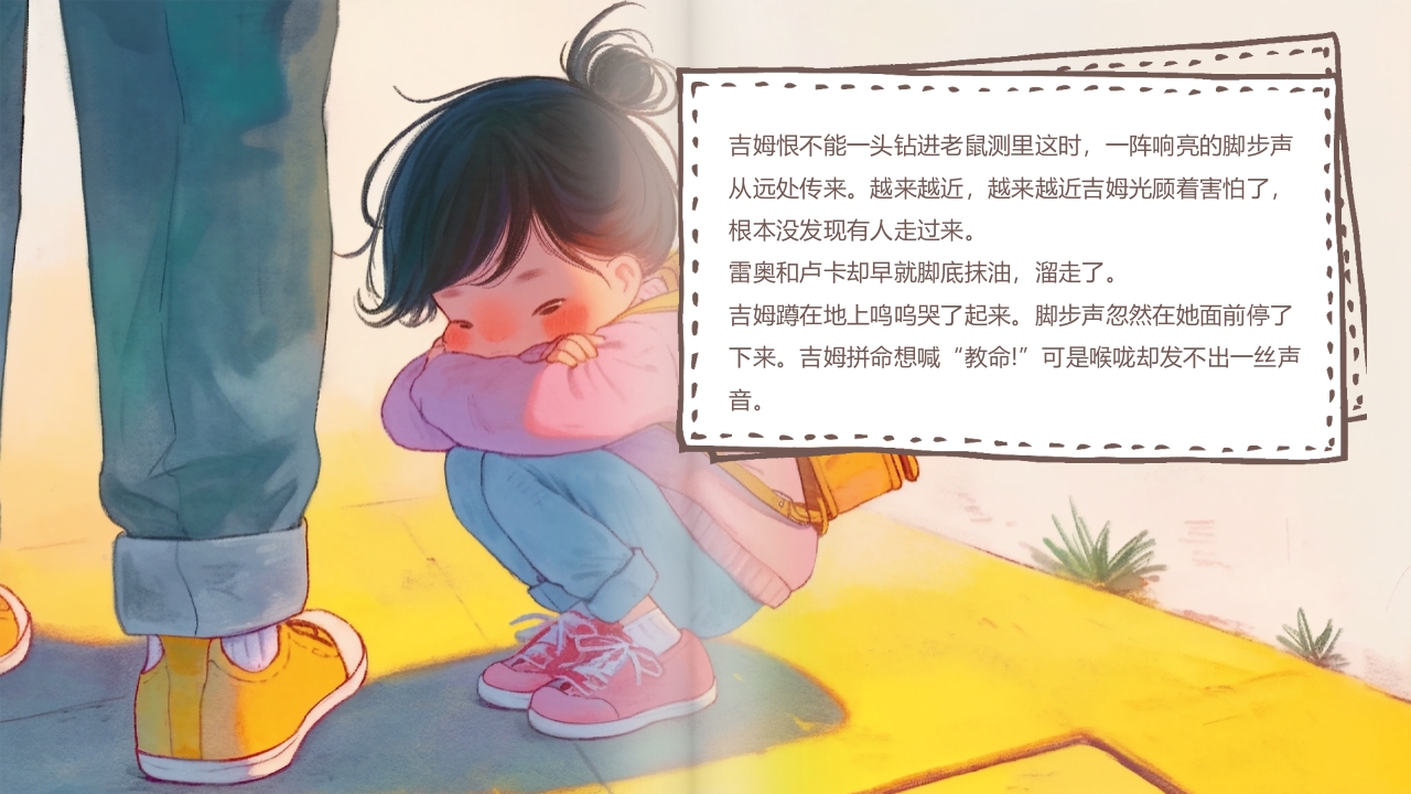 《别想欺负我》预防校园欺凌故事绘本PPT课件12