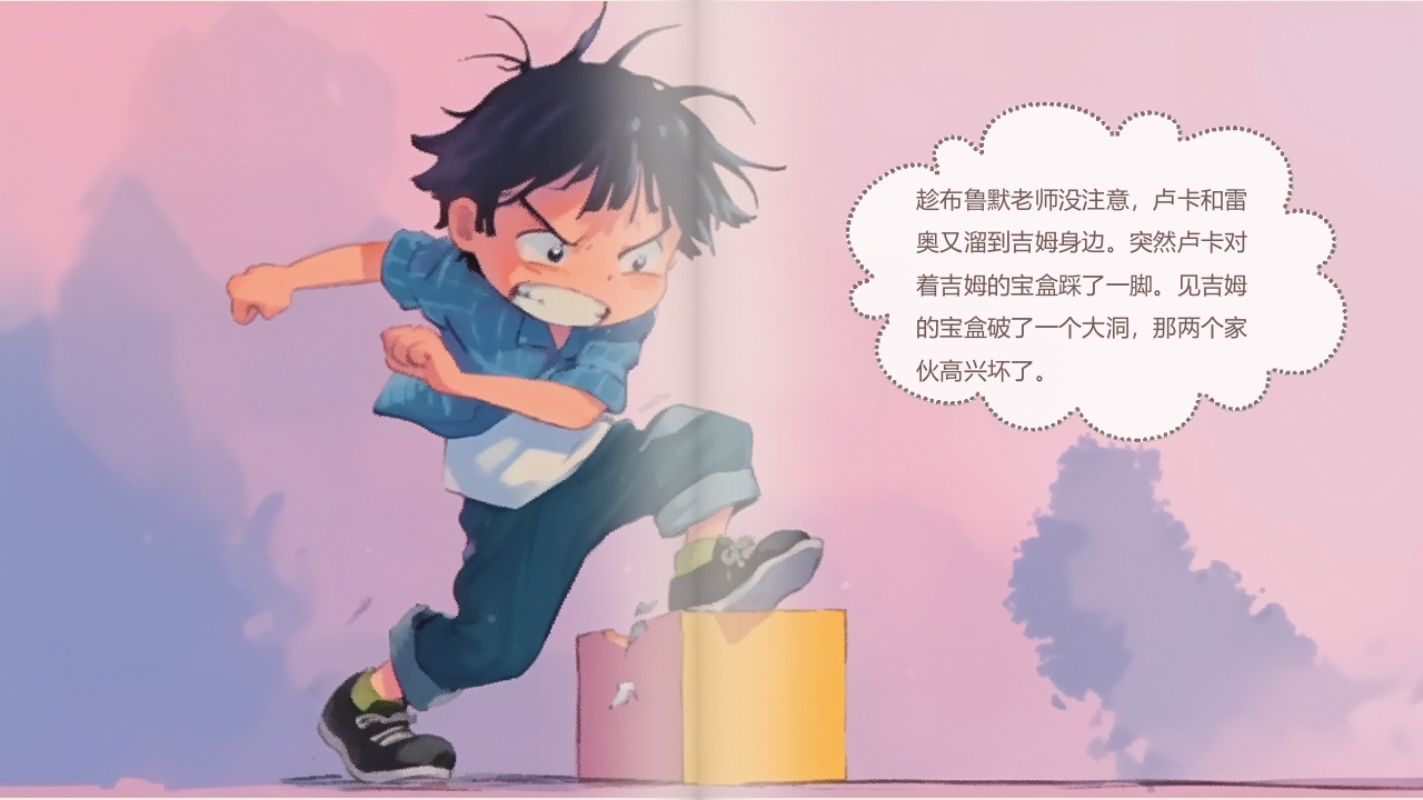 《别想欺负我》预防校园欺凌故事绘本PPT课件23