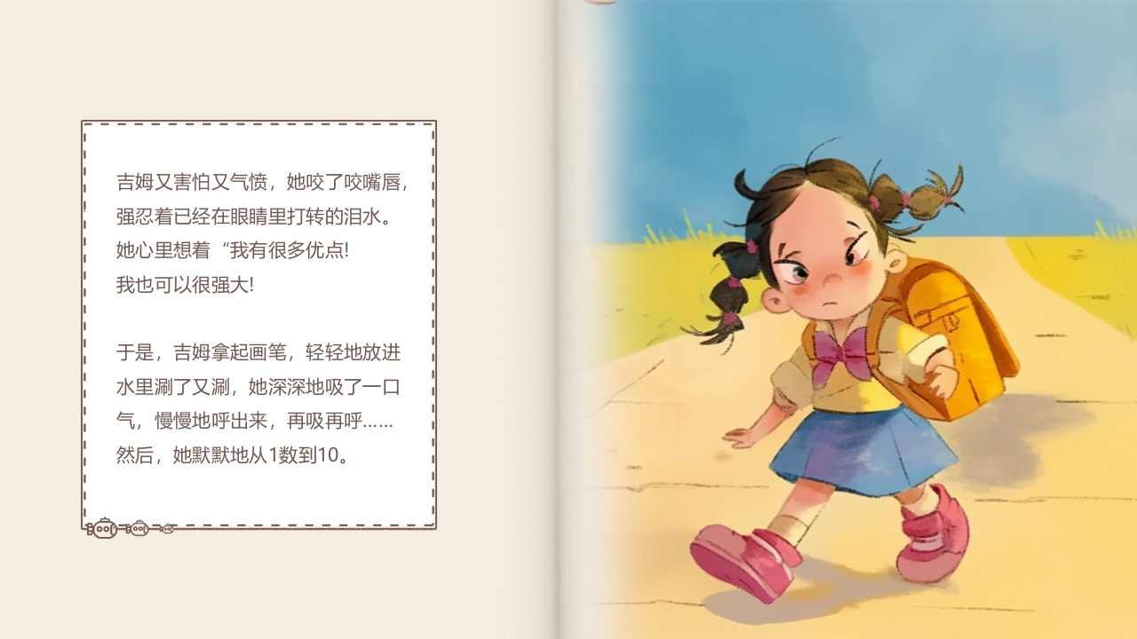 《别想欺负我》预防校园欺凌故事绘本PPT课件24