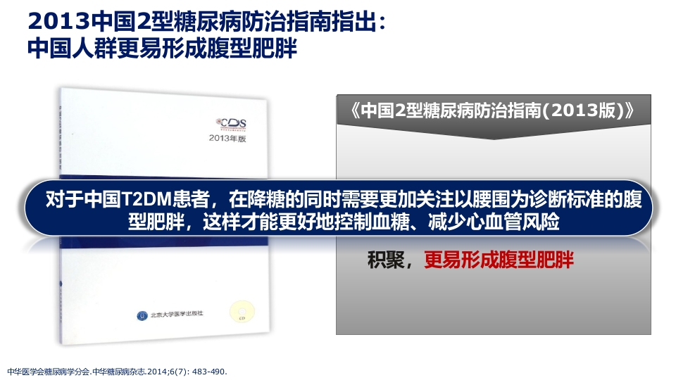 2型糖尿病合并肥胖血糖和体重管理规范ppt课件6