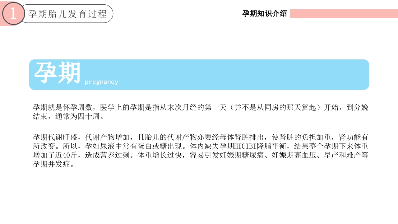 孕期知识介绍PPT课件4