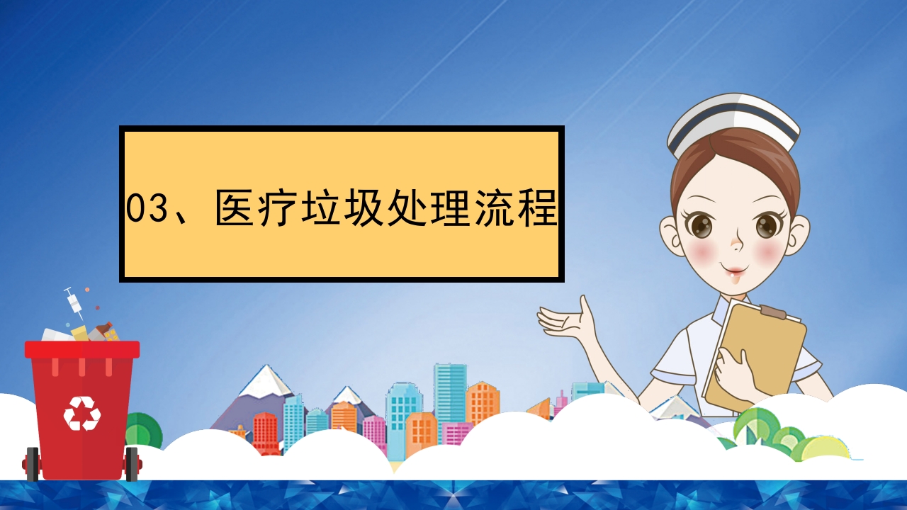 医疗垃圾分类处理培训PPT课件17