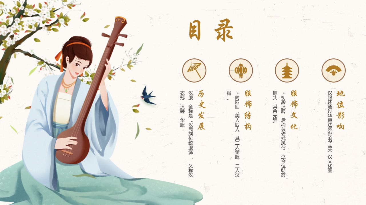 传统汉服文化简介PPT课件2