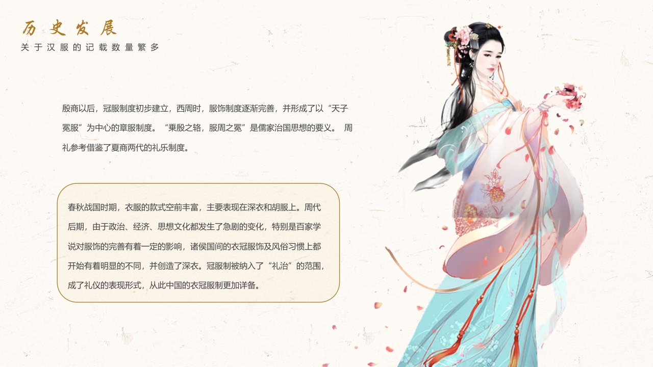 传统汉服文化简介PPT课件6