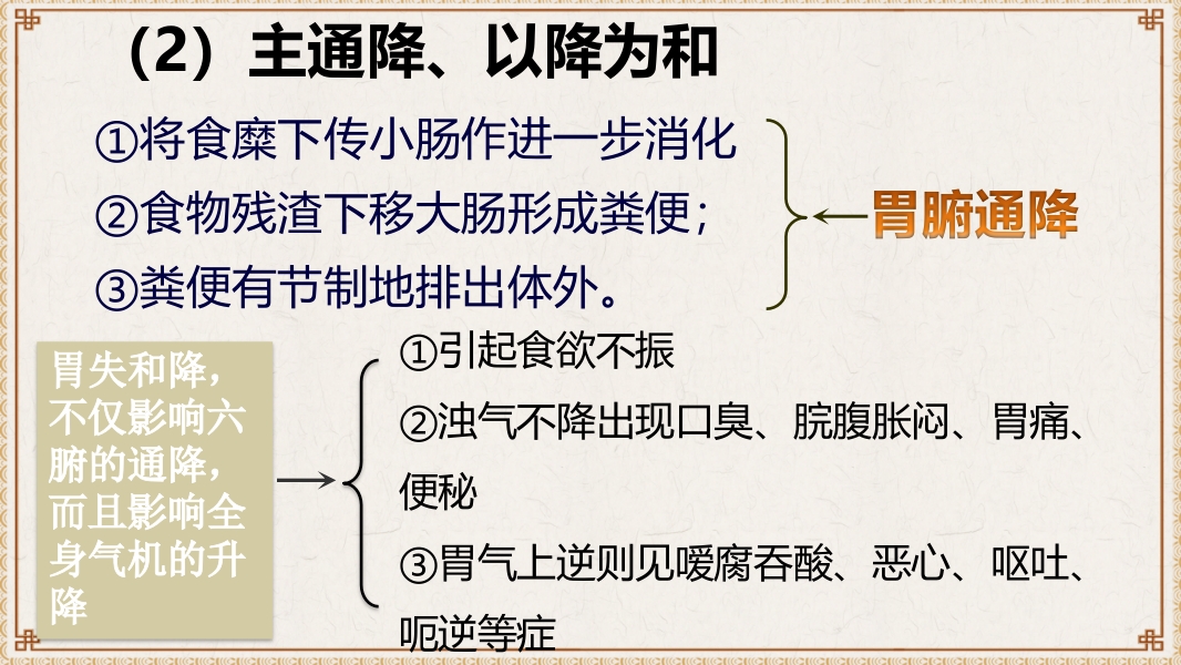 中医基础理论-藏象六腑奇恒之府ppt课件11