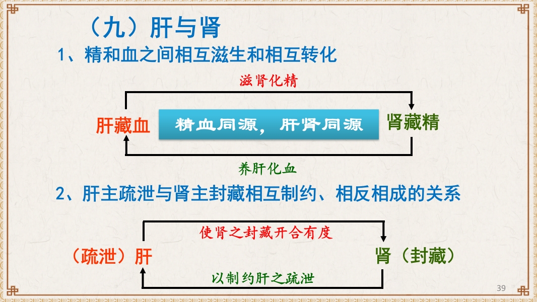 中医基础理论-藏象六腑奇恒之府ppt课件39