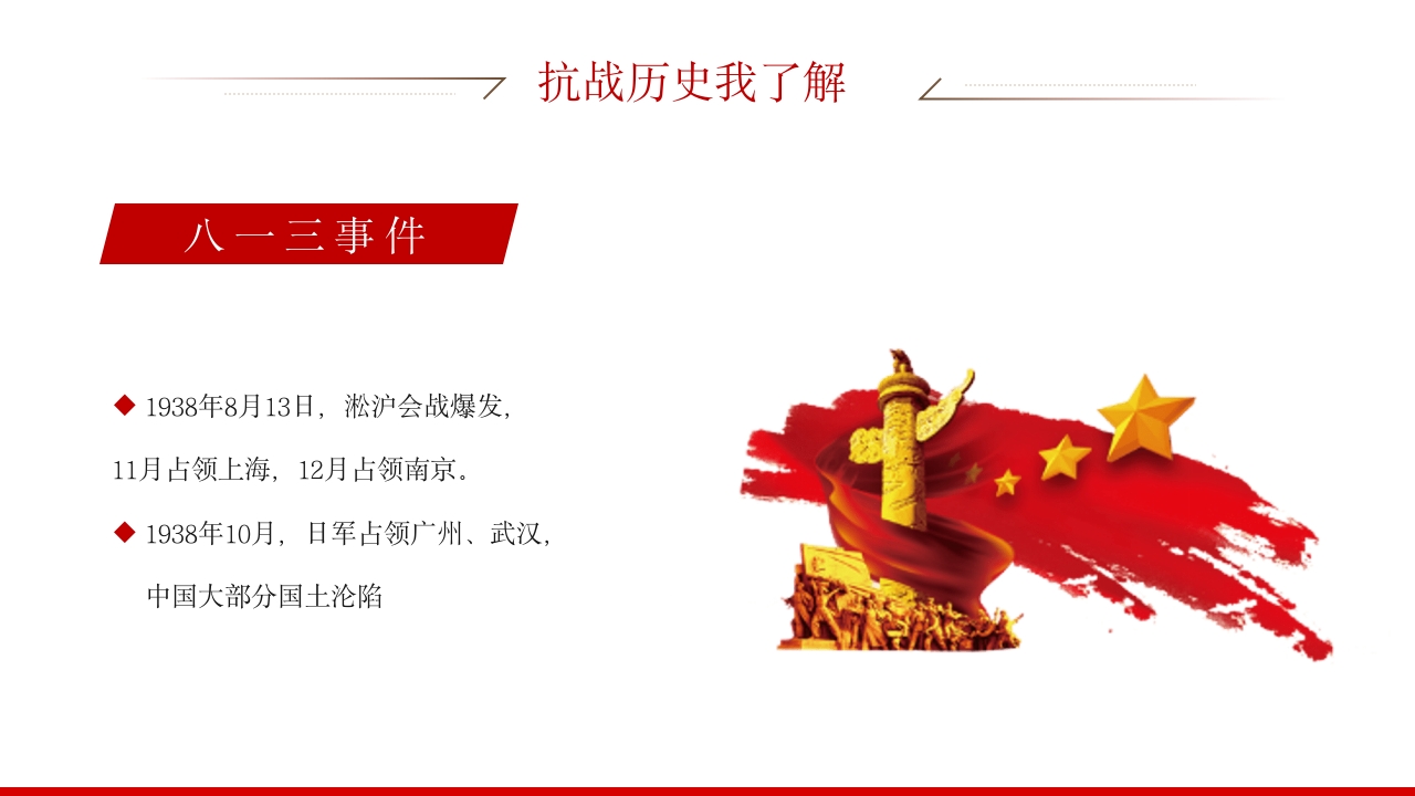 2025纪念抗日战争胜利80周年纪念日PPT课件12