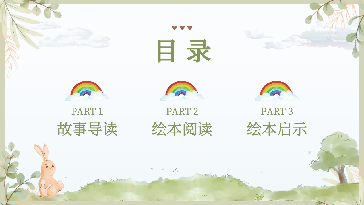 《猜猜我有多爱你》儿童绘本故事PPT课件2