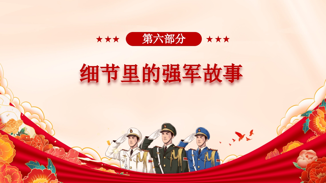 九三阅兵全景解析：大国重器首亮相，和平利剑震寰宇党课PPT课件-压缩21