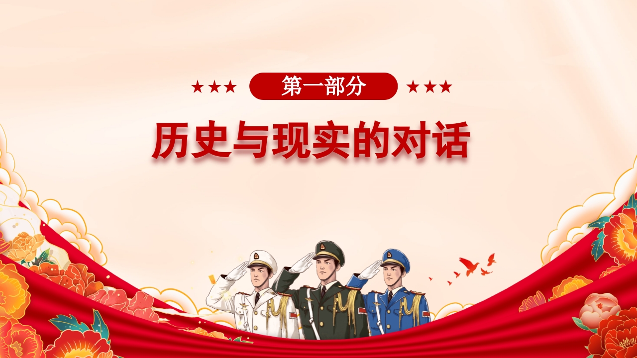 九三阅兵全景解析:大国重器首亮相,和平利剑震寰宇党课PPT课件-压缩4