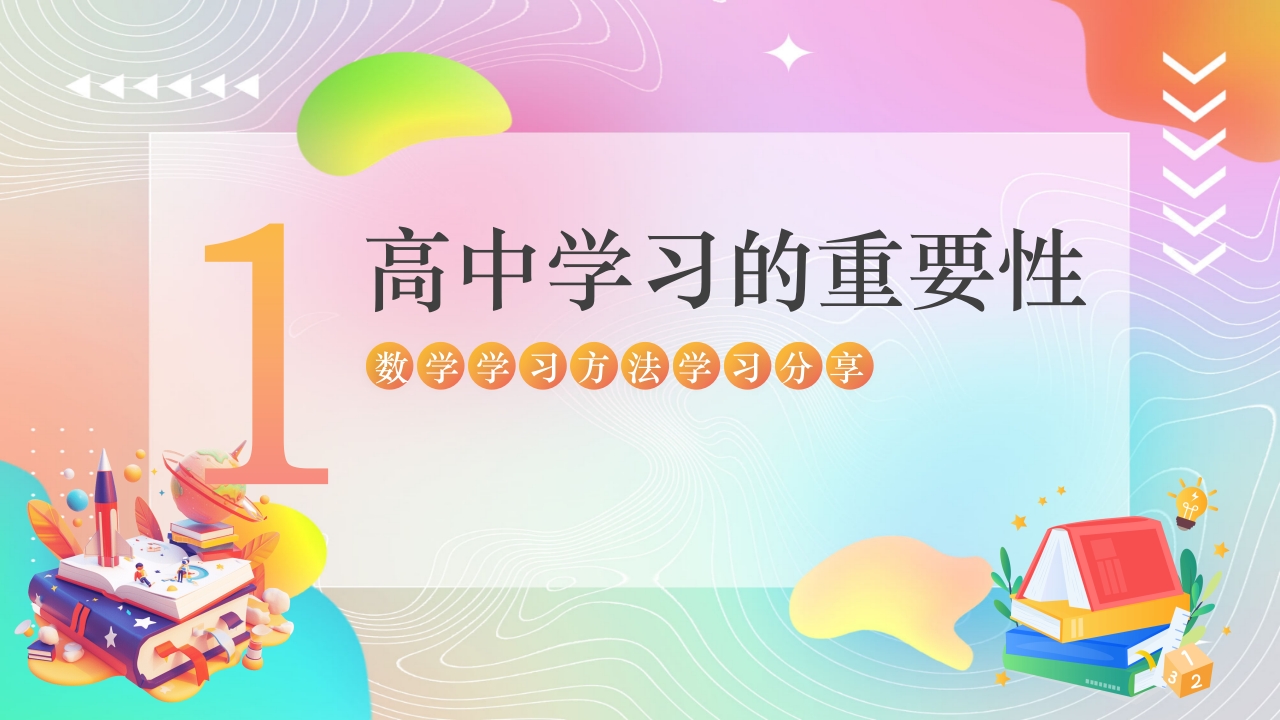 高中数学学习方法分享课件PPT课件6
