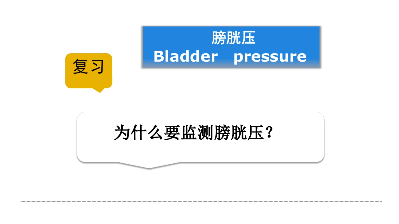 腹内压监测新方法ppt课件2