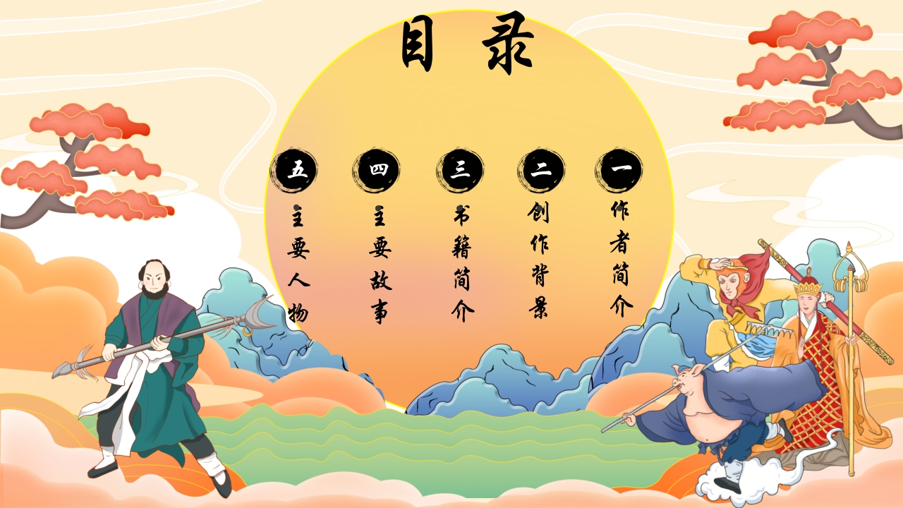 四大名著之一《西游记》读书分享PPT课件2