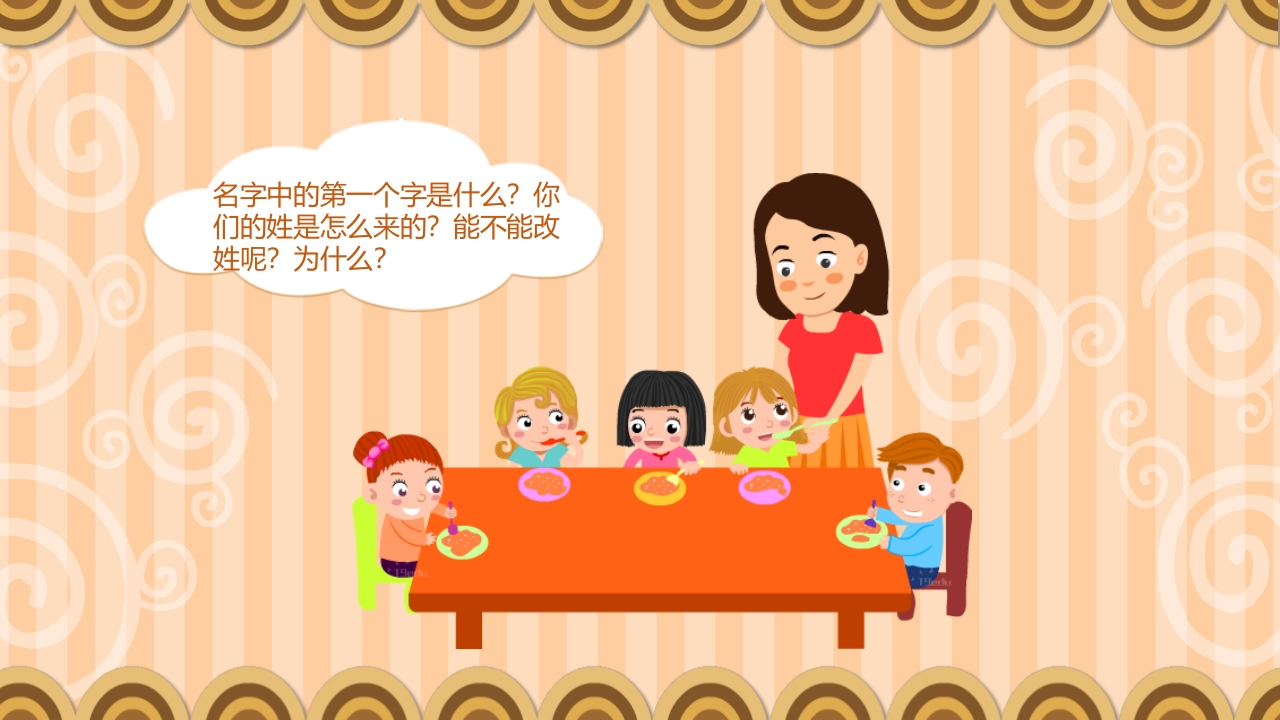 《百家姓》幼儿园小班科学活动主题PPT课件10