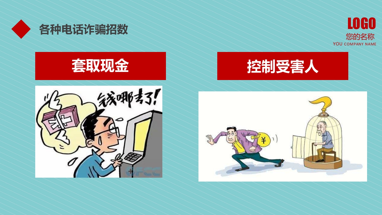 预防诈骗防骗指南讲座教育培训PPT课件5